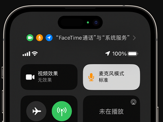 武鸣苹果授权维修网点分享iPhone在通话时让你的声音更清晰 