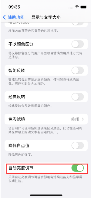 武鸣苹果15维修店分享iPhone 15 Pro系列屏幕亮度 